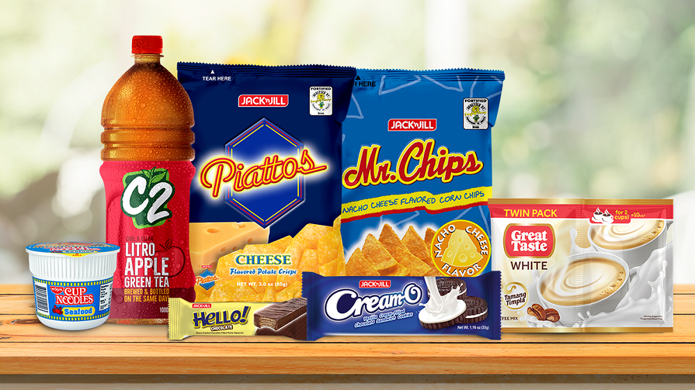 Buy Piattos, C2, Nissin Cups, Cream-O, and more on Shopee URC store!