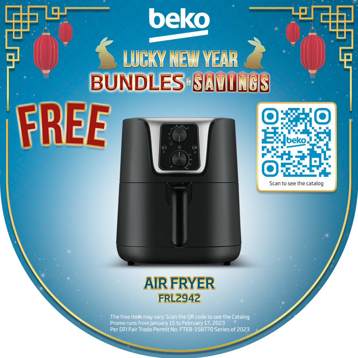 Beko appliance promo